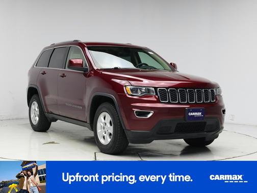 Burgundy 2017 Jeep Grand Cherokee Laredo