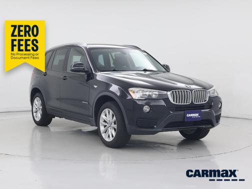 Black 2017 BMW X3 SDrive28i