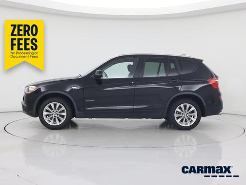 Black 2017 BMW X3 SDrive28i