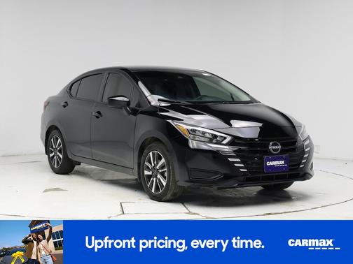 Black 2025 Nissan Versa SV