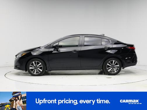 Black 2025 Nissan Versa SV