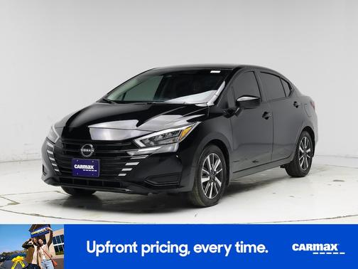 Black 2025 Nissan Versa SV