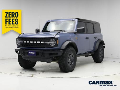 Blue 2024 Ford Bronco Badlands