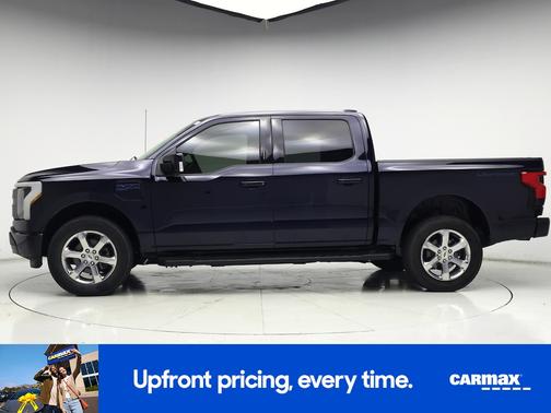 Blue 2025 Ford F-150 Lightning Lariat