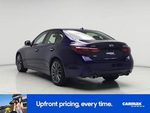 Blue 2021 INFINITI Q50 Red Sport 400