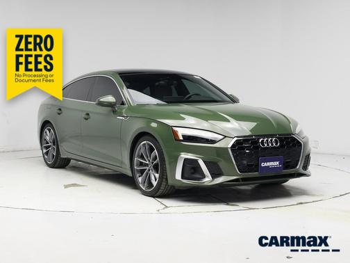 Green 2022 Audi A5 Sportback S-Line Premium Plus
