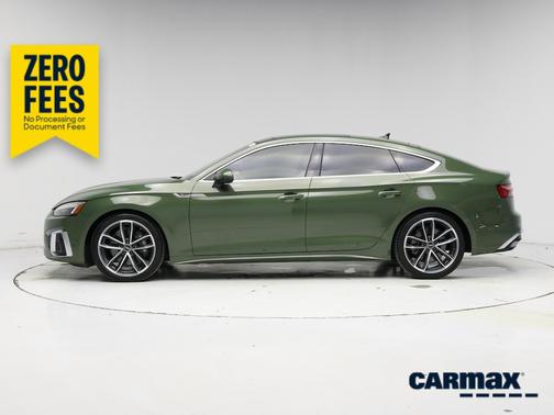 Green 2022 Audi A5 Sportback S-Line Premium Plus