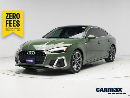 Green 2022 Audi A5 Sportback S-Line Premium Plus