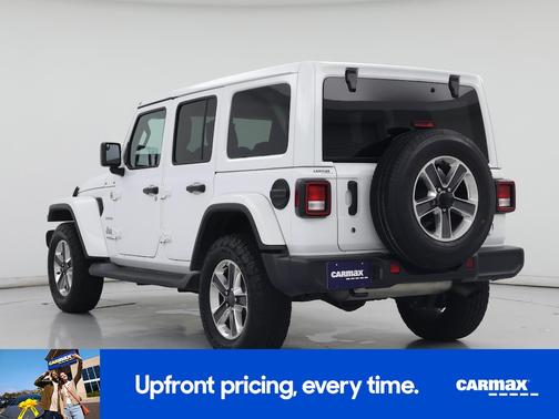 White 2018 Jeep Wrangler All-New Unlimited Sahara