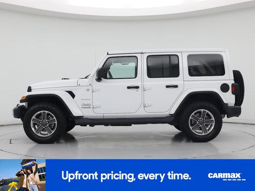 White 2018 Jeep Wrangler All-New Unlimited Sahara