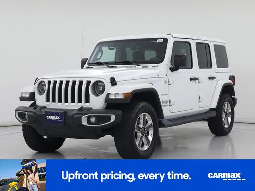 White 2018 Jeep Wrangler All-New Unlimited Sahara