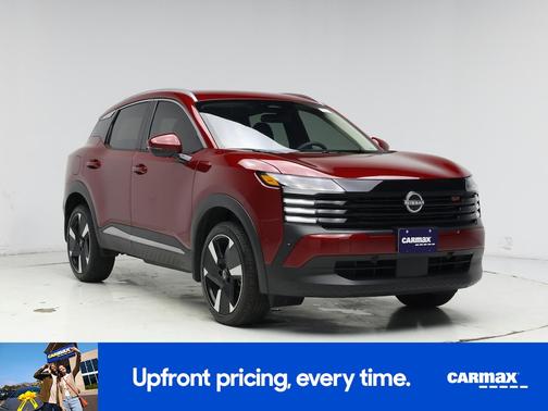 Red 2025 Nissan Kicks SR