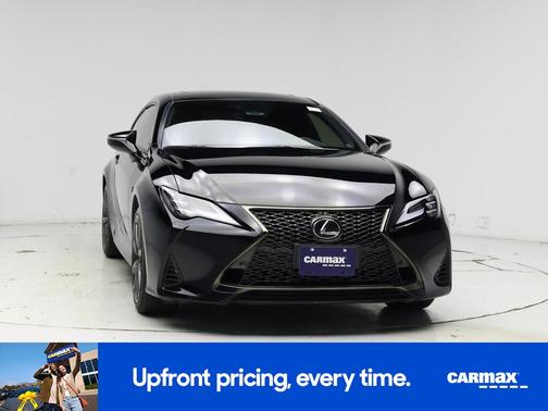 Black 2024 Lexus RC 350 F-Sport