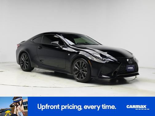 Black 2024 Lexus RC 350 F-Sport