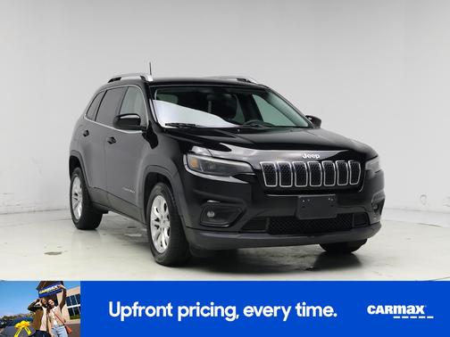 Black 2019 Jeep Cherokee Latitude