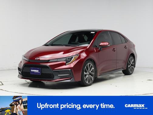 Burgundy 2022 Toyota Corolla XSE