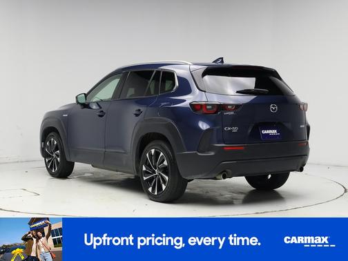 Blue 2025 Mazda CX-50 Hybrid Premium Plus