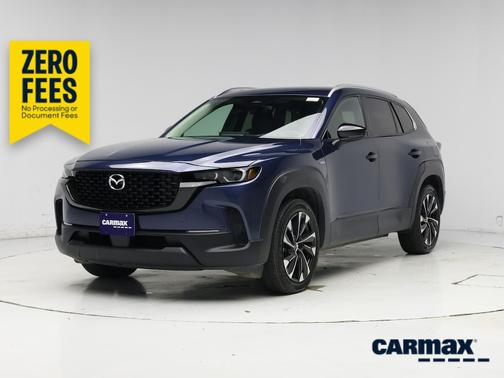 Blue 2025 Mazda CX-50 Hybrid Premium Plus