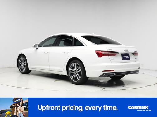 White 2021 Audi A6 Premium Plus