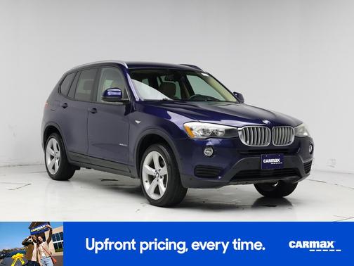 Blue 2017 BMW X3 XDrive28i