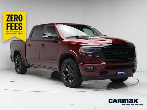 Burgundy 2021 RAM 1500 Limited