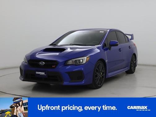Blue 2019 Subaru WRX STI