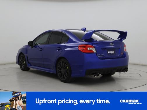 Blue 2019 Subaru WRX STI