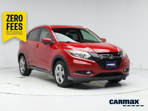Red 2017 Honda HR-V EX-L