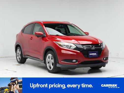 Red 2017 Honda HR-V EX-L