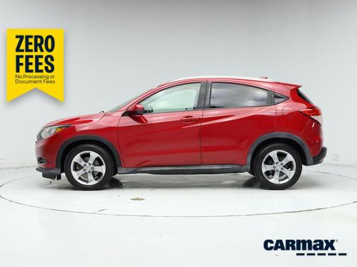 Red 2017 Honda HR-V EX-L