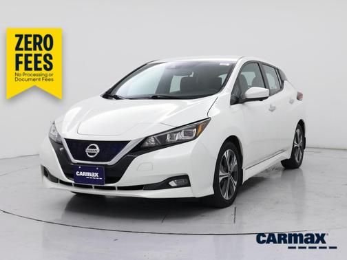 White 2020 Nissan Leaf SV