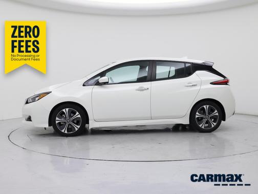 White 2020 Nissan Leaf SV