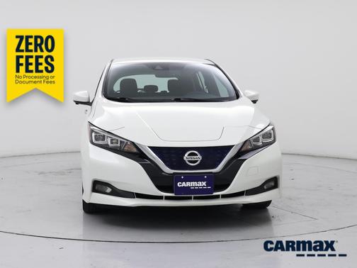 White 2020 Nissan Leaf SV