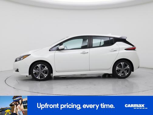 White 2020 Nissan Leaf SV