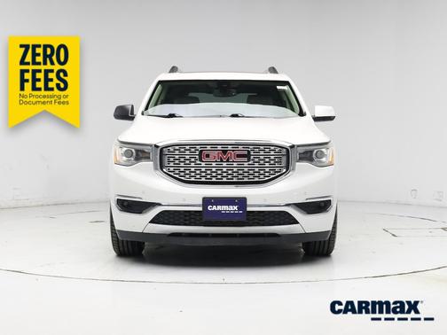 White 2017 GMC Acadia Denali