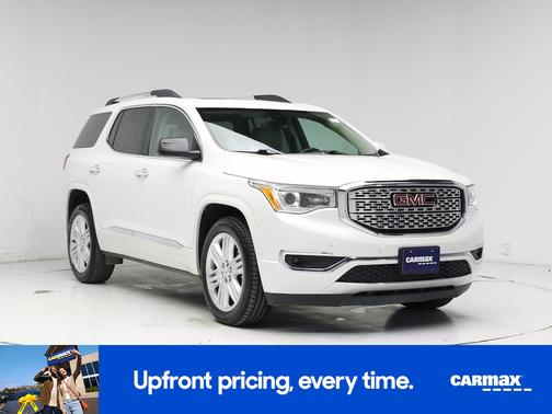 White 2017 GMC Acadia Denali