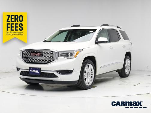 White 2017 GMC Acadia Denali