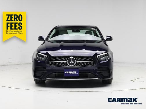 Blue 2023 Mercedes-Benz E-Class