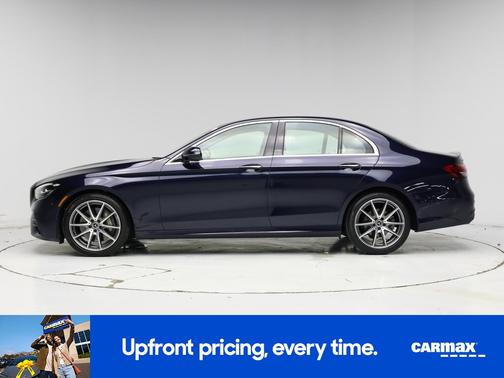 Blue 2023 Mercedes-Benz E-Class