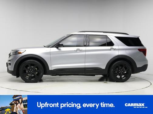 Silver 2022 Ford Explorer ST-Line