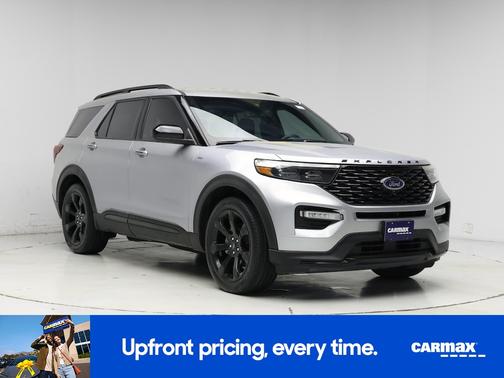 Silver 2022 Ford Explorer ST-Line