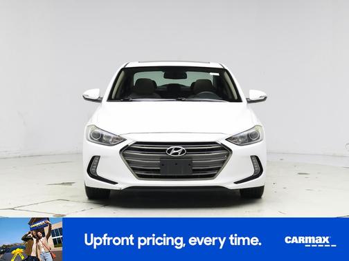 White 2017 Hyundai ELANTRA Limited