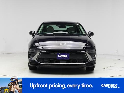 Black 2025 Hyundai SONATA SEL