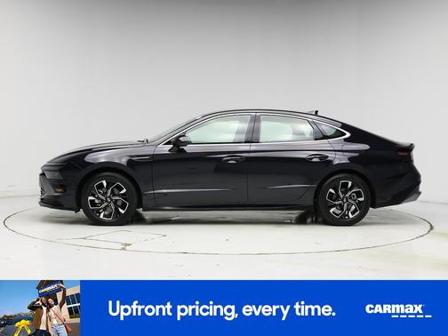 Black 2025 Hyundai SONATA SEL