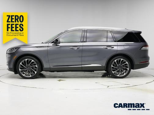 Gray 2022 Lincoln Aviator Reserve