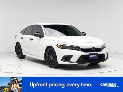 White 2022 Honda Civic Sport