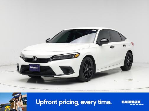 White 2022 Honda Civic Sport