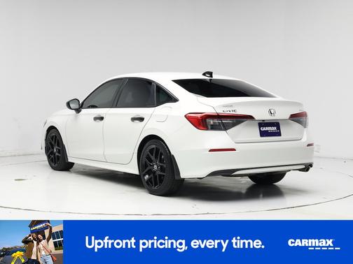 White 2022 Honda Civic Sport