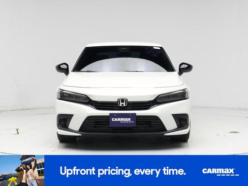 White 2022 Honda Civic Sport