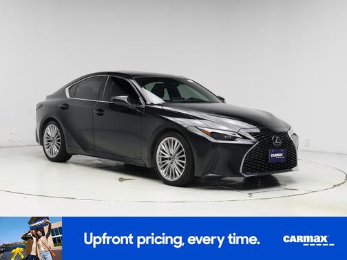 Black 2022 Lexus IS 300